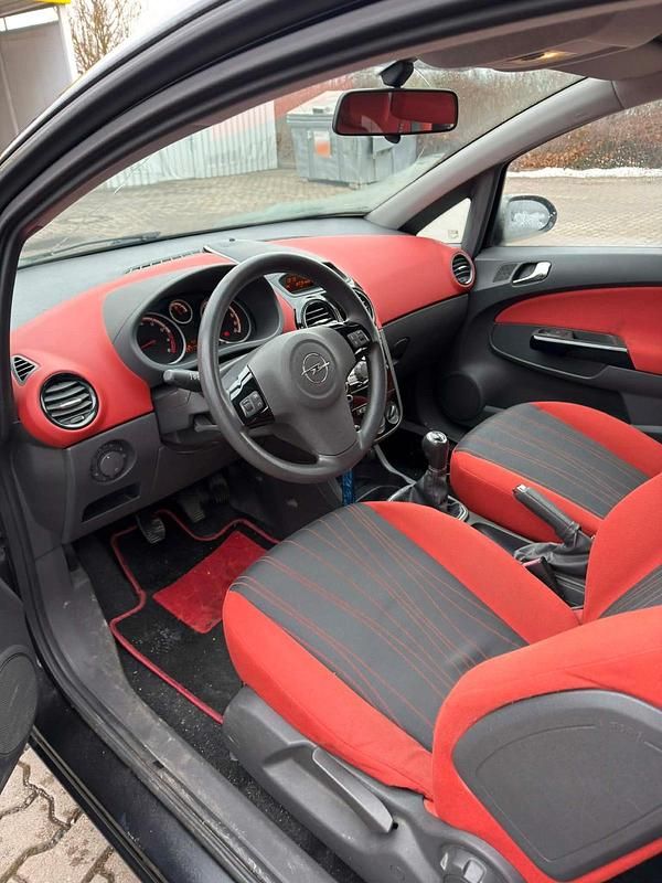 Gebraucht Opel Corsa 60 PS (44 kW) 2007 Schwarz Kleinwagen