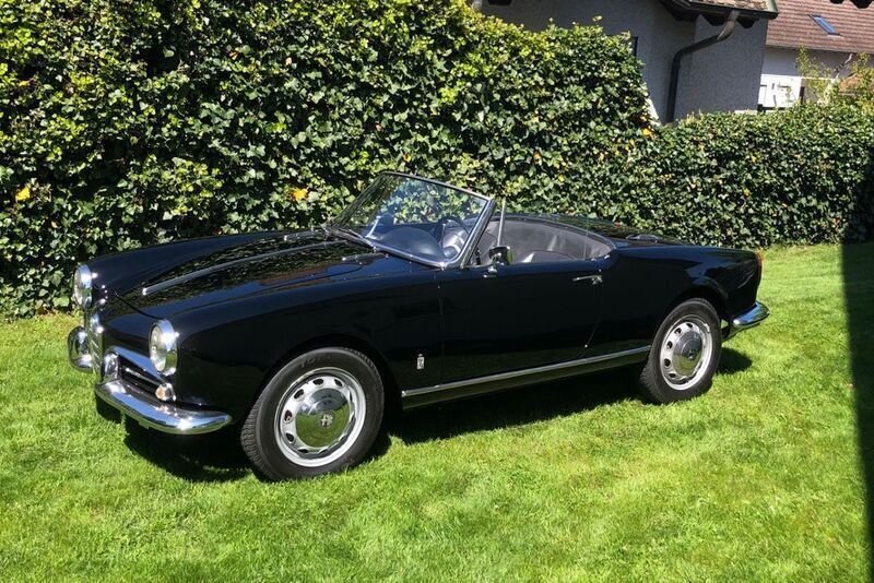 Schwarz Gebraucht 1962 Alfa Romeo Giulietta Kleinwagen | 59.800 € - Bild 1/4