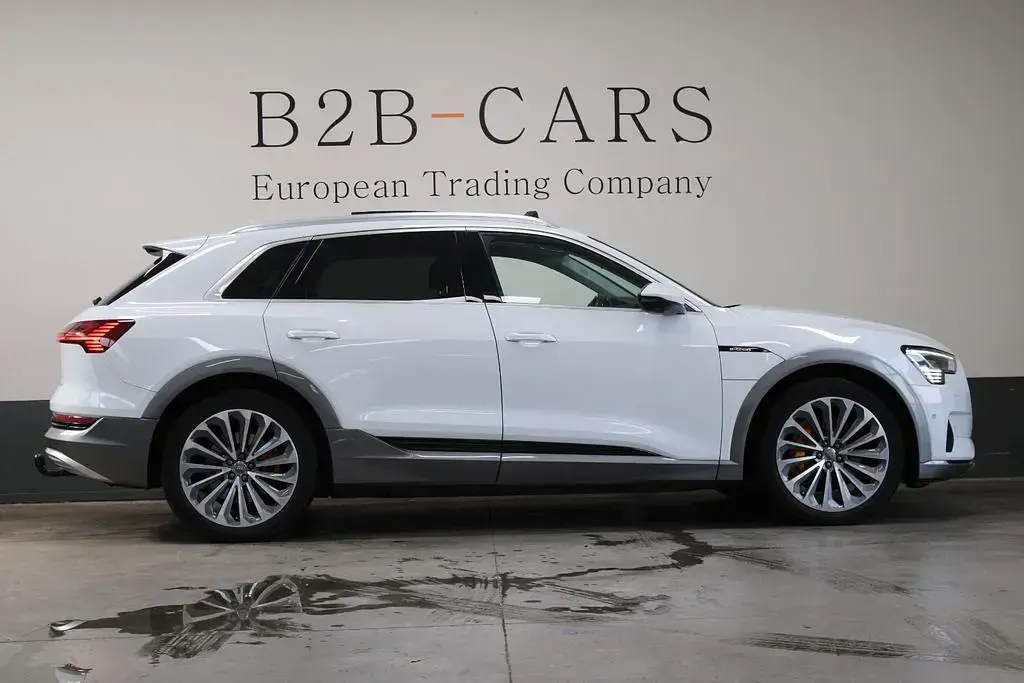 Gebraucht Audi e-tron 300 kW (408 PS) 2018 Weiß SUV