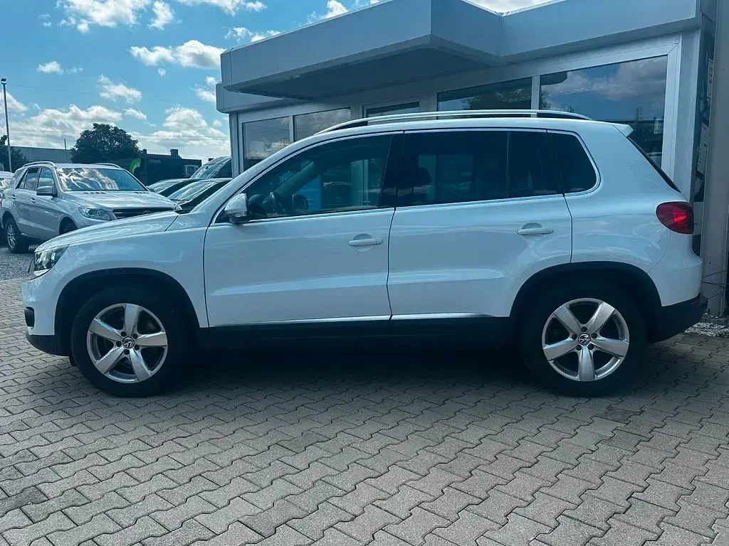 Gebraucht VW Tiguan Trendline 122 PS (89 kW) 2014 Weiß SUV