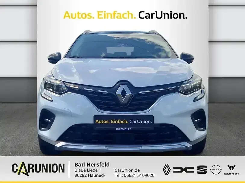 Gebraucht Renault Captur Edition One 158 PS (116 kW) 2021 Perlmuttweiß/bl.pea SUV