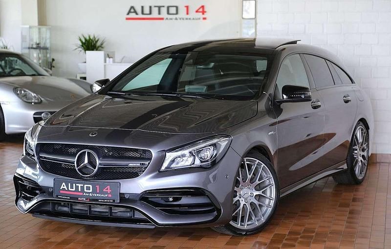 Mountaingrau Gebraucht 2020 Mercedes CLA45 AMG AMG Kombi | 27.490 € (Fairer Preis) - Bild 1/4
