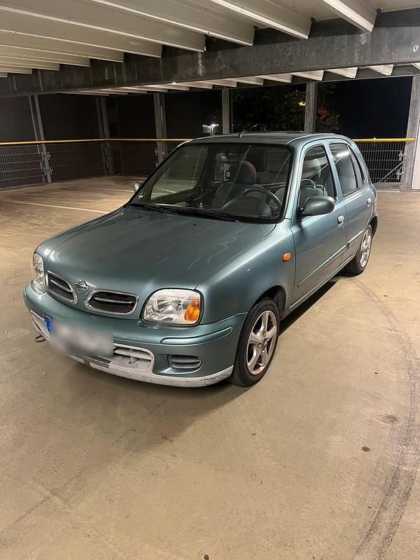Grün Gebraucht 2003 Nissan Micra Kleinwagen | 2.500 € - Bild 1/4