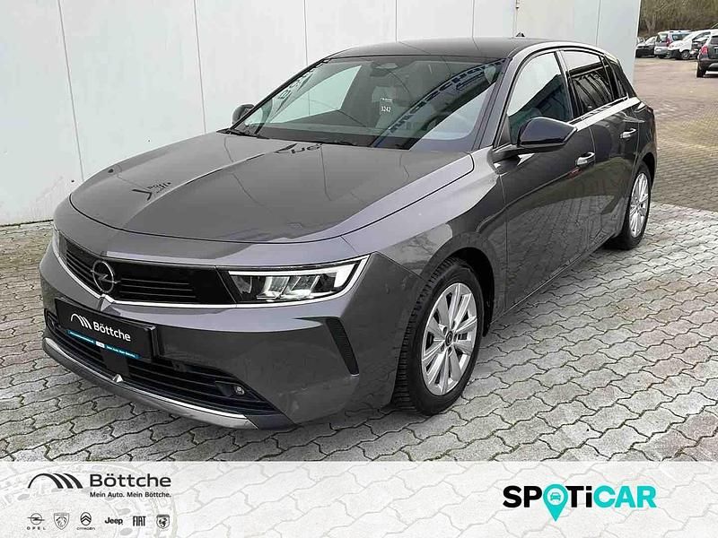 Mondstein grau/e:vulkan grau Gebraucht 2023 Opel Astra Elegance | 23.990 € (Fairer Preis) - Bild 1/4