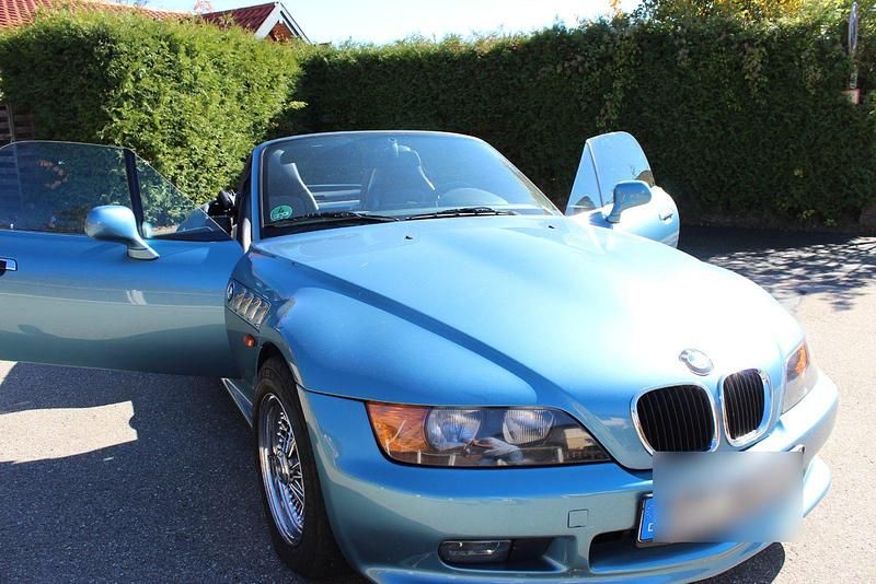 Blau Gebraucht 1998 BMW Z3 Cabrio | 9.490 € (Fairer Preis) - Bild 1/4