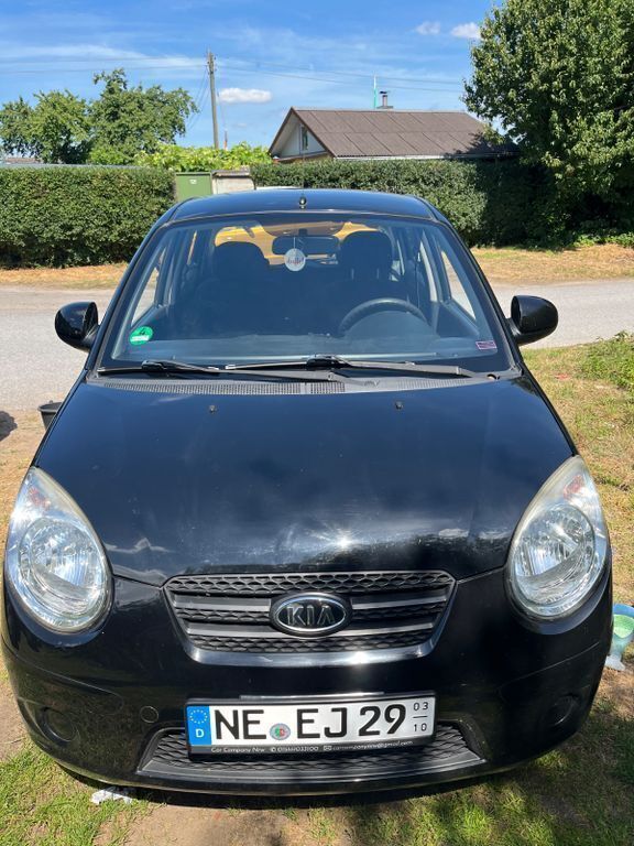 Schwarz Gebraucht 2009 Kia Picanto Attract Kleinwagen | 2.300 € (Fairer Preis) - Bild 1/4