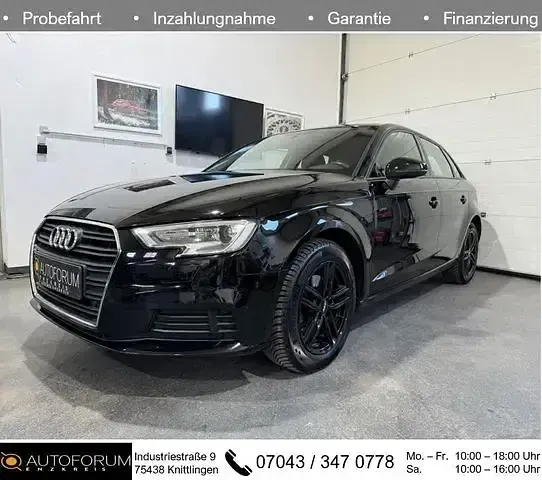 Gebraucht Audi A3 Ambiente 120 PS (88 kW) 2017 Schwarz Limousine