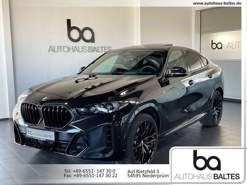 Saphirschwarz met. Gebraucht 2024 BMW X6 M Sport SUV | 87.850 € (Superpreis) - Bild 1/4