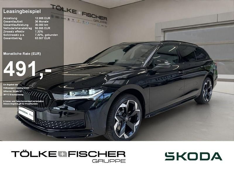 Schwarz Neu 2025 Skoda Superb SportLine Kombi | 55.555 € (Etwas zu teuer) - Bild 1/4