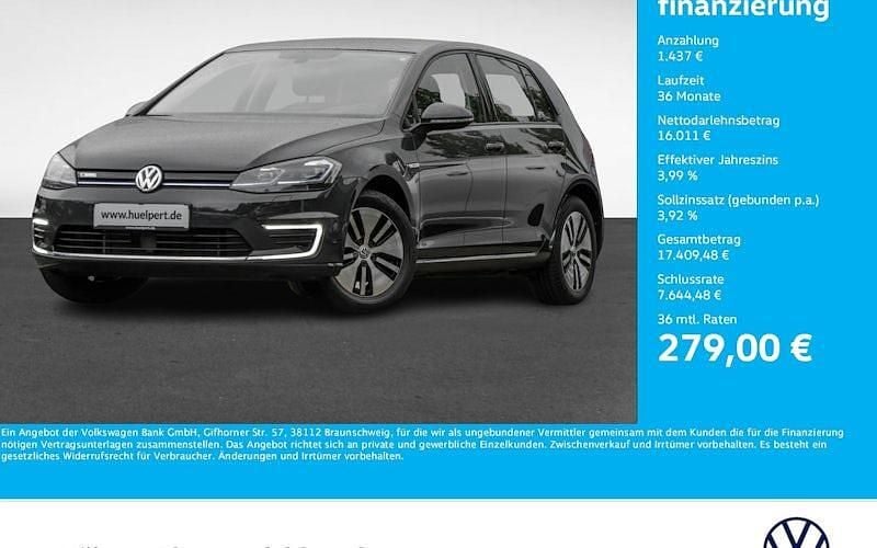Grau Gebraucht 2020 VW e-Golf Kleinwagen | 17.448 € (Fairer Preis) - Bild 1/4