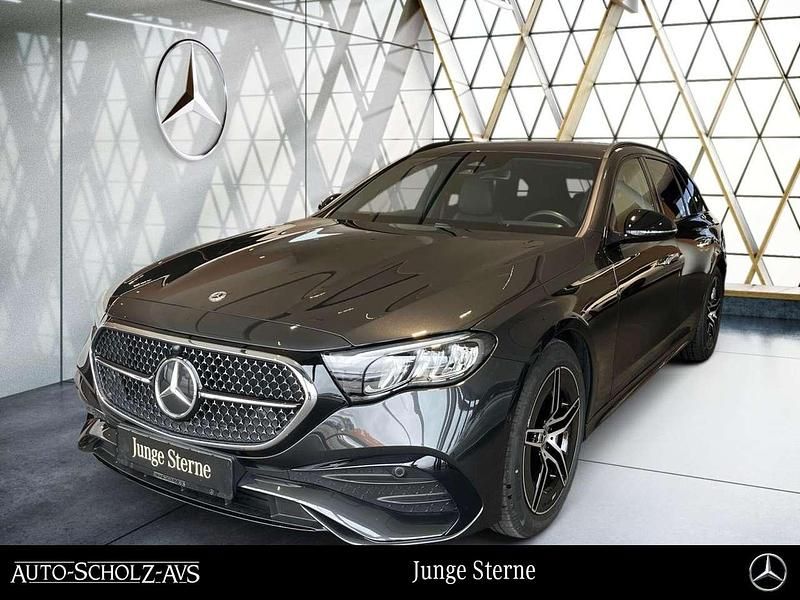 Graphite grey Gebraucht 2024 Mercedes E200 AMG Kombi | 48.890 € (Superpreis) - Bild 1/3