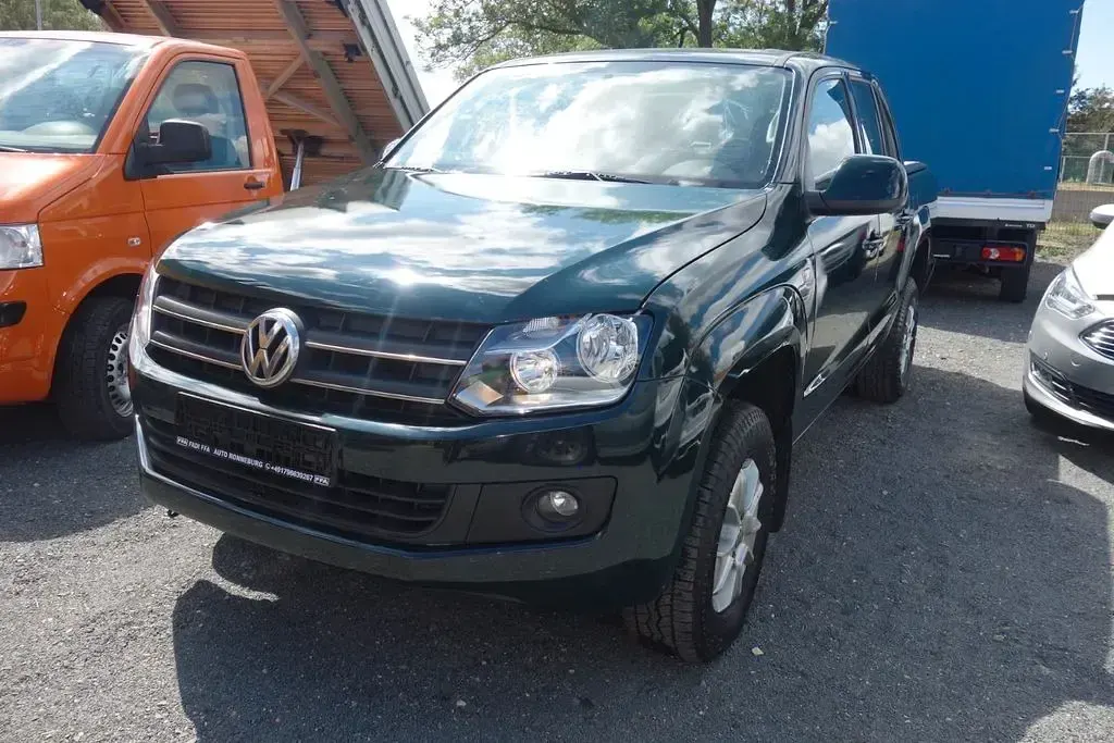 Gebraucht VW Amarok Trendline 122 PS (89 kW) 2011 Grün Pickup