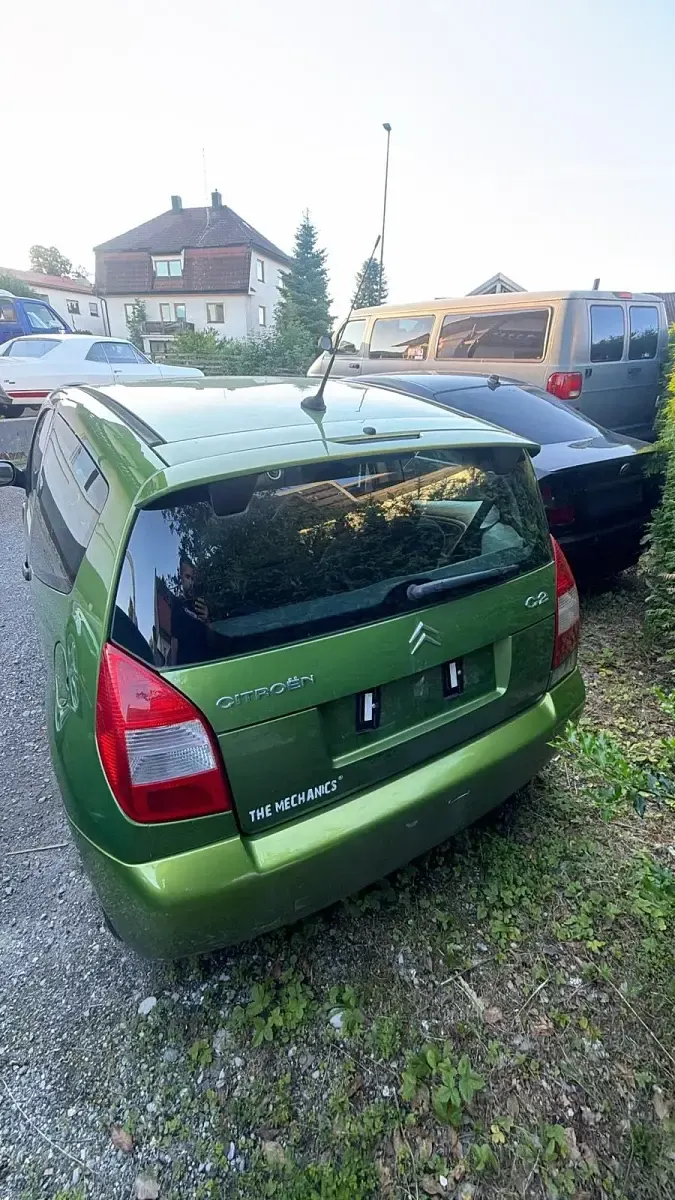 Gebraucht Citroën C2 60 PS (44 kW) 2005 Grün Kleinwagen