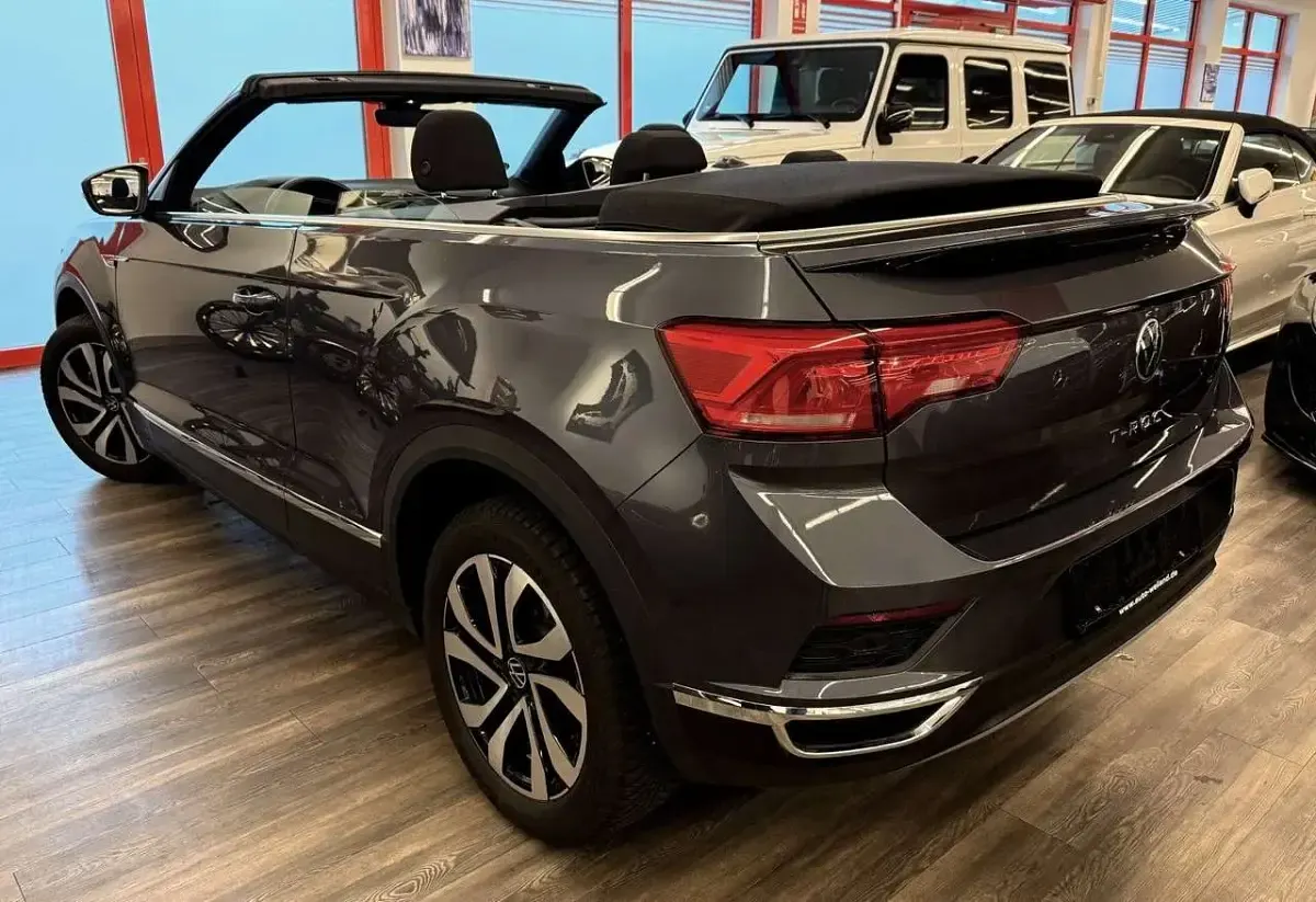 Gebraucht VW T-Roc Cabriolet Style 150 PS (110 kW) 2021 Grau Cabrio