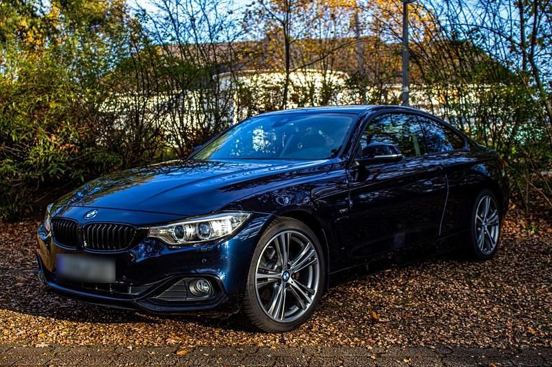 Gebraucht BMW 420 Sport Line 2014 Blau Coupé