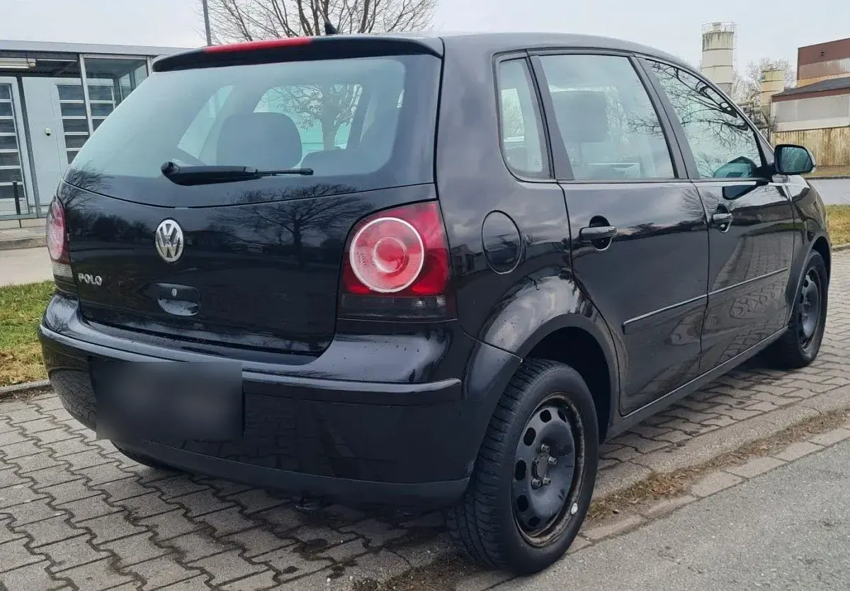 Gebraucht VW Polo Trendline 54 PS (39 kW) 2005 Schwarz Kleinwagen