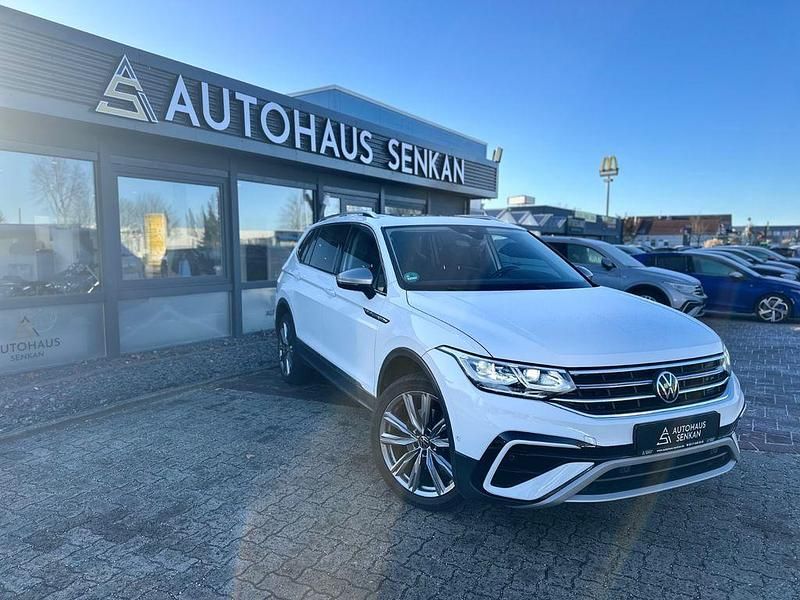 Weiß Gebraucht 2022 VW Tiguan Allspace Elegance SUV | 29.390 € (Guter Preis) - Bild 1/4