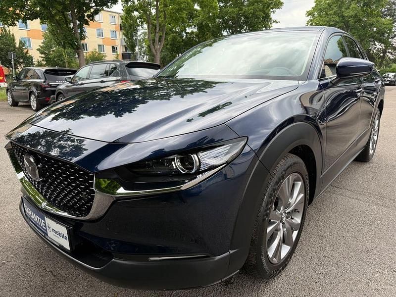 Deep crystal blue Gebraucht 2020 Mazda CX-30 Selection SUV | 19.999 € (Guter Preis) - Bild 1/4