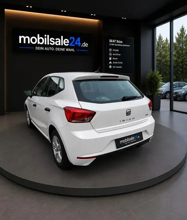 Gebraucht Seat Ibiza Reference 90 PS (66 kW) 2020 Weiß Limousine