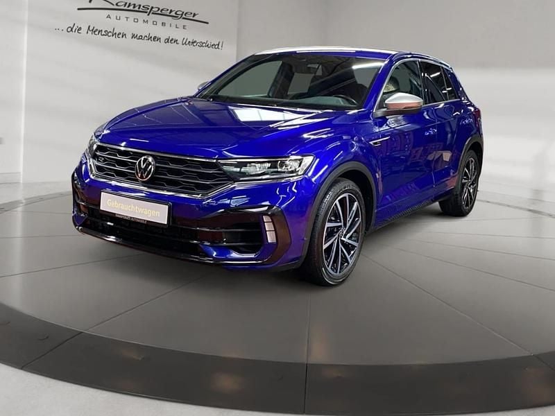 Gebraucht VW T-Roc R 300 PS (220 kW) 2021 Blau (lapiz blue metallic) SUV