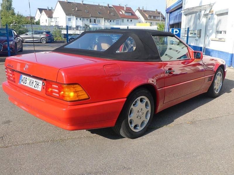 Gebraucht Mercedes SL500 320 PS (235 kW) 1992 Rot Cabrio
