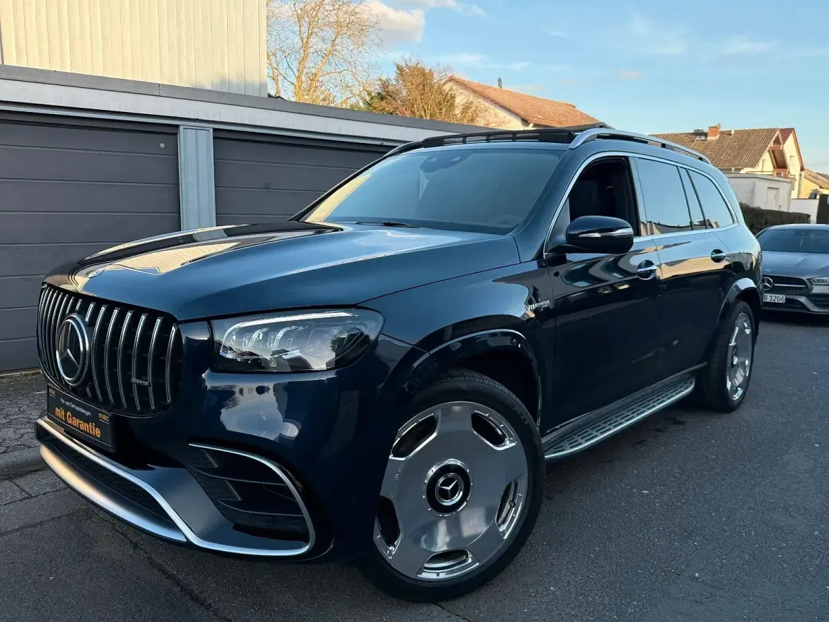 Gebraucht Mercedes GLS63 AMG 612 PS (450 kW) 2021 Blau SUV