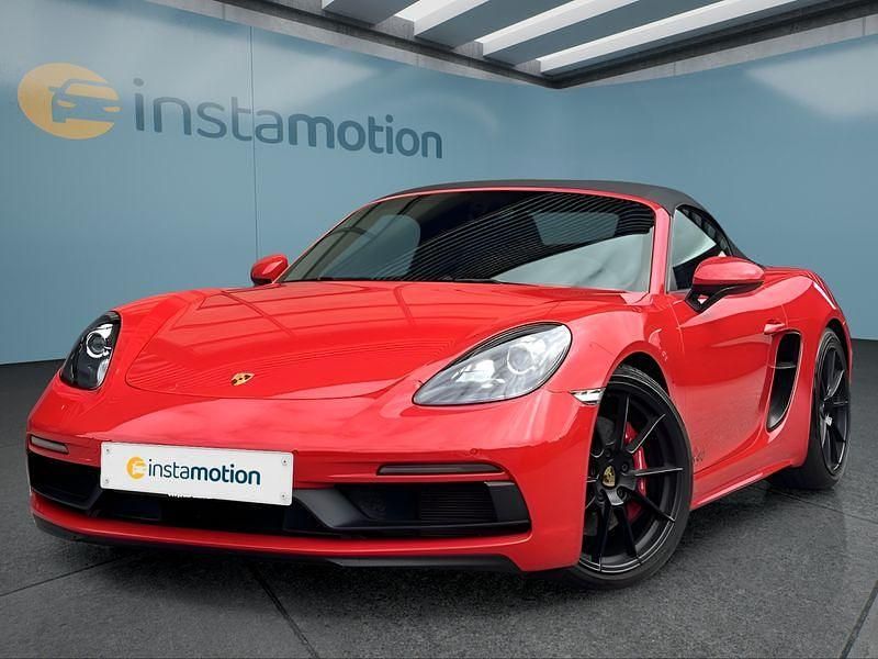 Rot Gebraucht 2020 Porsche 718 Boxster GTS Cabrio | 86.199 € (Etwas zu teuer) - Bild 1/4
