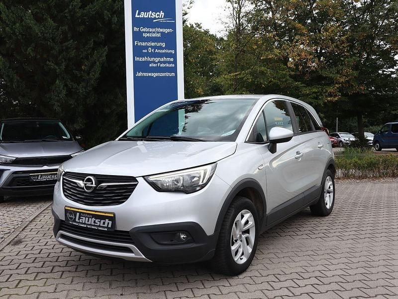 Silber Gebraucht 2019 Opel Crossland X SUV | 9.990 € (Superpreis) - Bild 1/4
