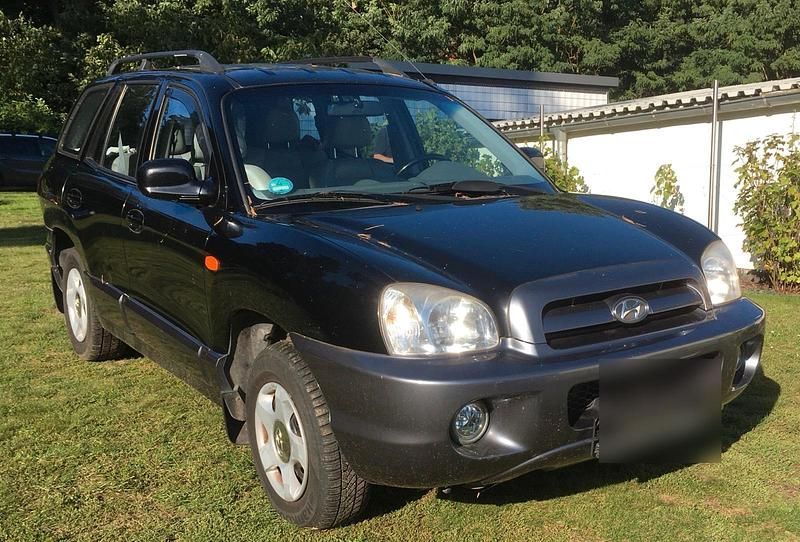 Schwarz Gebraucht 2005 Hyundai Santa Fe SUV | 1.499 € (Fairer Preis) - Bild 1/4