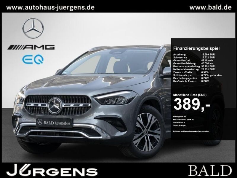 Metalliclack mountaingrau Gebraucht 2024 Mercedes GLA220 Progressive SUV | 41.490 € (Superpreis) - Bild 1/4