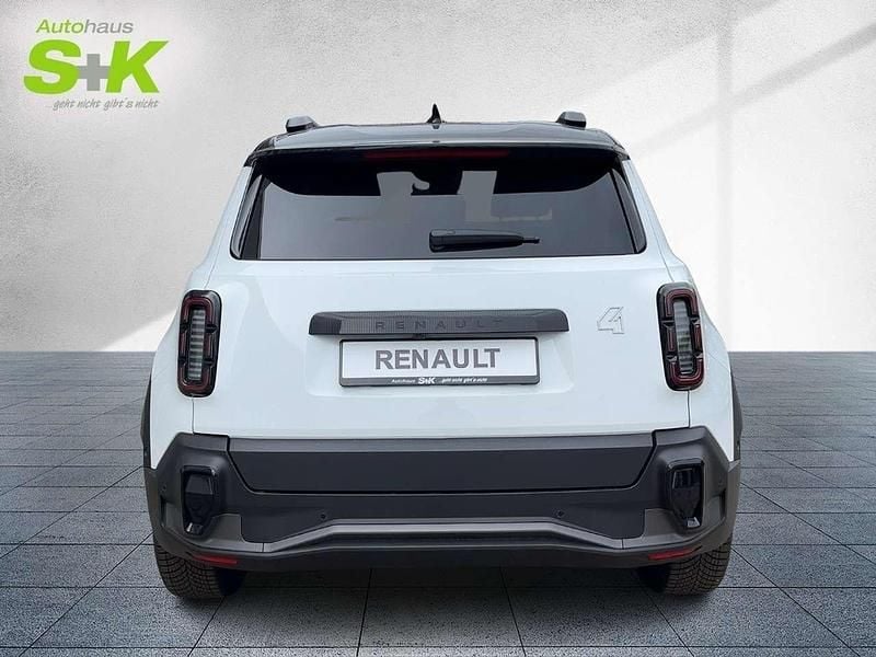 Neu Renault 4 E-Tech Komfort 110 kW (150 PS) 2025 Arktisweiß mit schwarzem dach (weiß) SUV