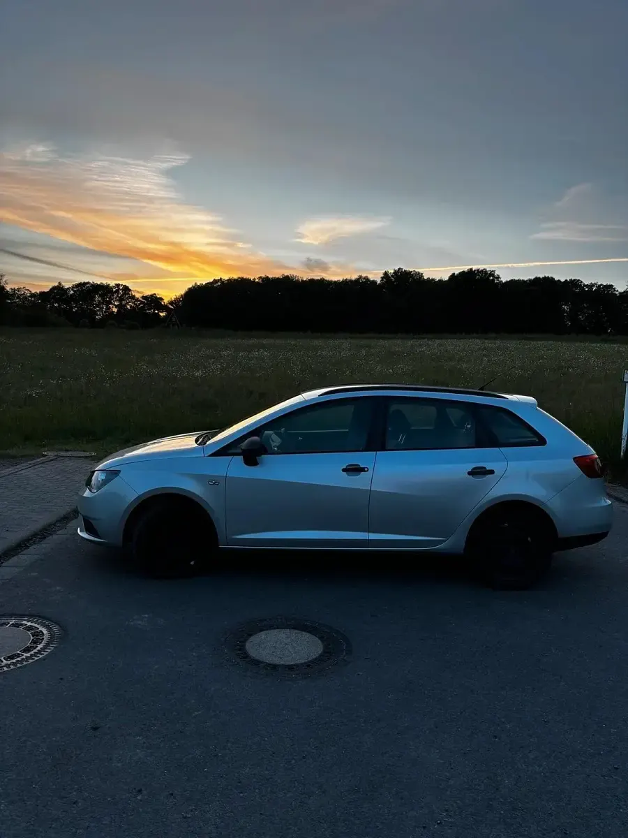 Brugt Seat Ibiza ST Reference 69 HK (50 kW) 2015 Sølv Stationcar