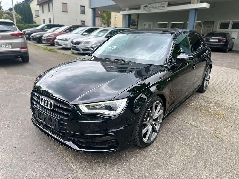 Second-hand Audi A3 S-Line 184 CP (135 kW) 2015 Negru Hatchback