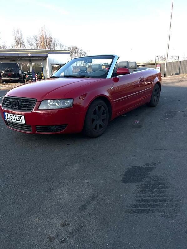 Rot Gebraucht 2002 Audi A4 Cabriolet Cabrio | 3.850 € (Superpreis) - Bild 1/4