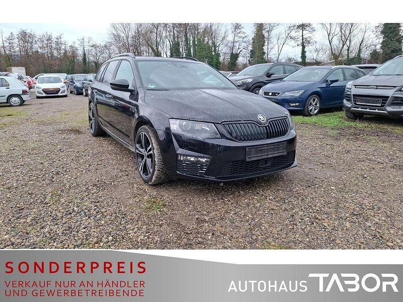 Gebraucht Skoda Octavia RS 184 PS (135 kW) 2015 Cerna magic/black magic Kombi
