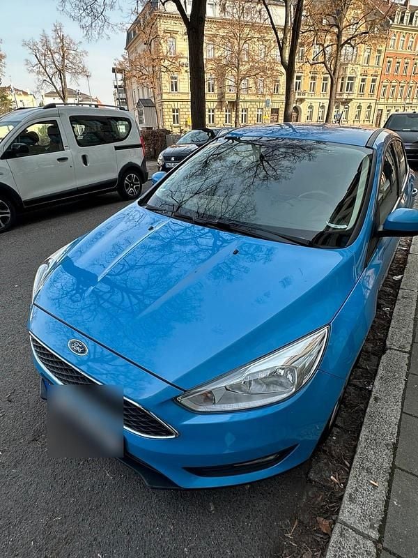 Brugt Ford Focus 125 HK (91 kW) 2016 Blå Hatchback