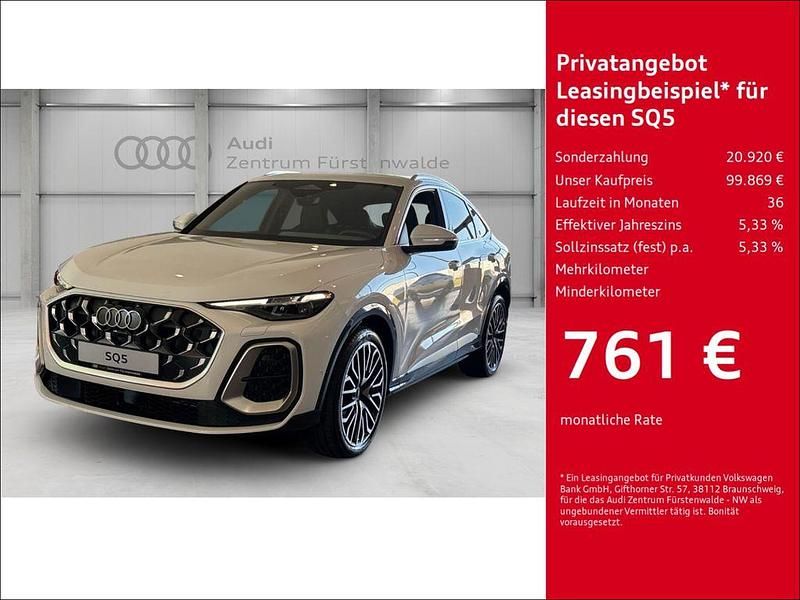 Weiss Neu 2025 Audi SQ5 Sportback Ambiente SUV | 97.197 € (Teuer) - Bild 1/4