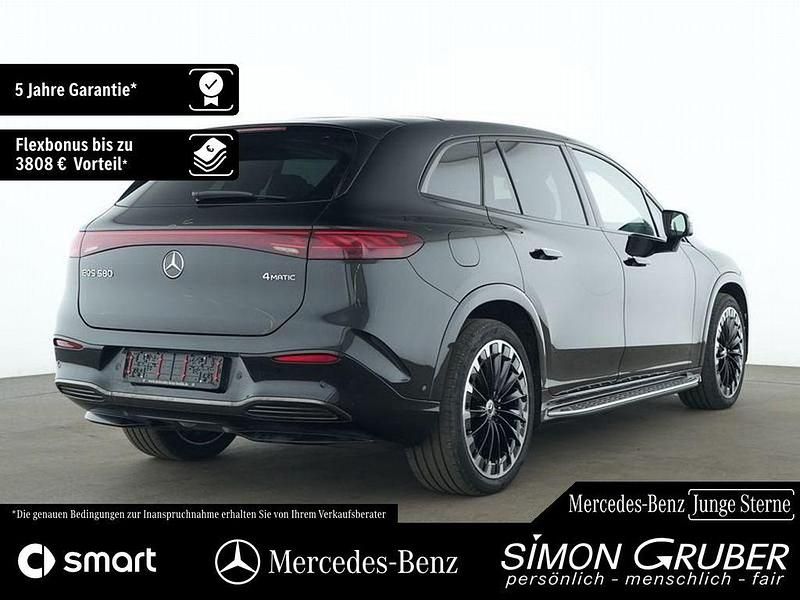 Gebraucht Mercedes EQS580 AMG 400 kW (544 PS) 2025 Lack obsidianschwarz (metallic) SUV