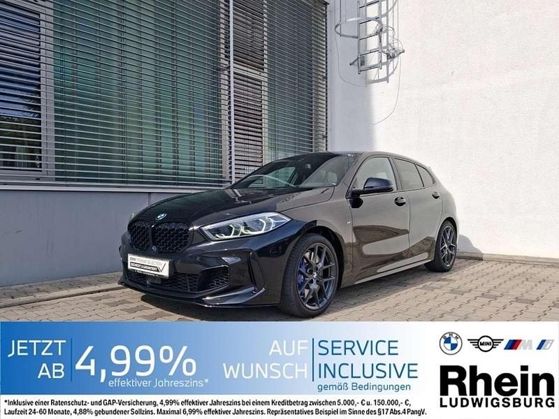Black sapphire metallic Gebraucht 2021 BMW 135 Kleinwagen | 32.390 € (Guter Preis) - Bild 1/4