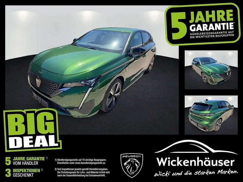 Lackierung olivgrün/typ aussen Gebraucht 2023 Peugeot 308 GT Limousine | 24.990 € (Etwas zu teuer) - Bild 1/4