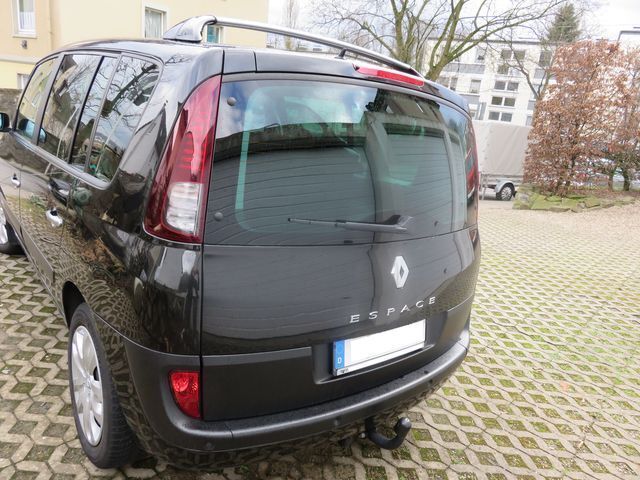 Gebraucht Renault Espace 173 PS (127 kW) 2008 Schwarz metallic Van / Kleinbus