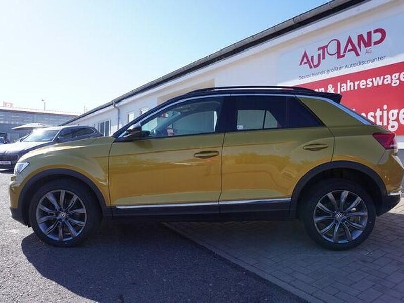 Gebraucht VW T-Roc Style 150 PS (110 kW) 2019 Gelb SUV