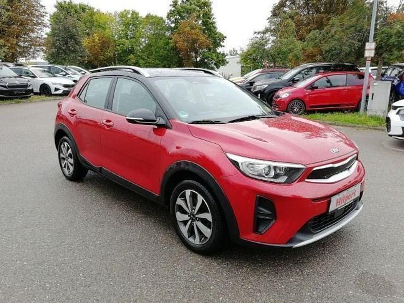 Gebraucht Kia Stonic Vision 120 PS (88 kW) 2020 (bbe) signalrot met./schwarz (metallic) SUV