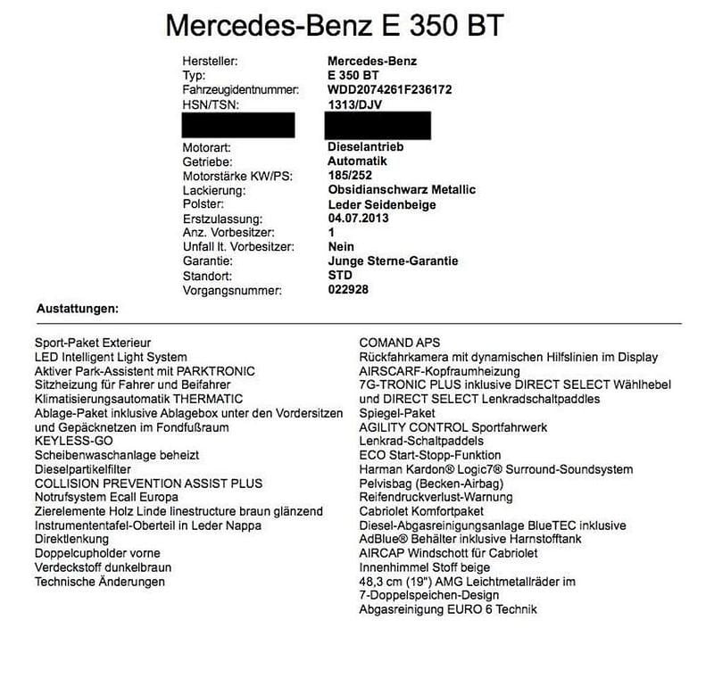 Second-hand Mercedes E350 252 CP (185 kW) 2013 Negru Cabrio