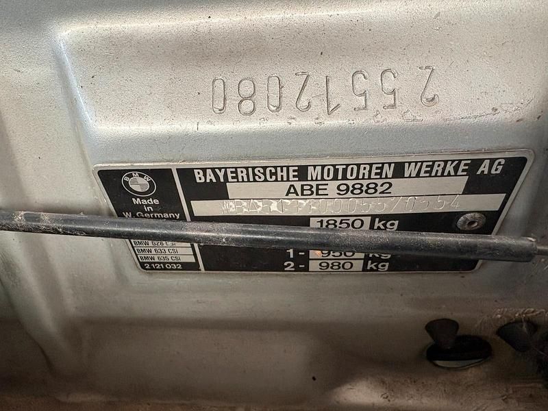 Gebraucht BMW 628 185 PS (136 kW) 1980 Silber Coupé