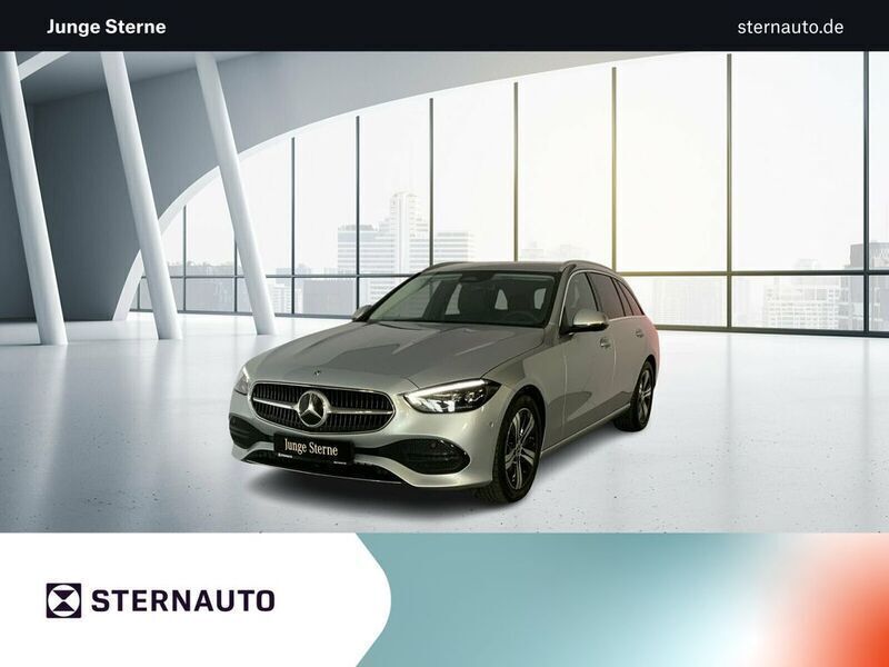 Lack hightechsilber Gebraucht 2024 Mercedes C220 Avantgarde Kombi | 35.980 € (Guter Preis) - Bild 1/4