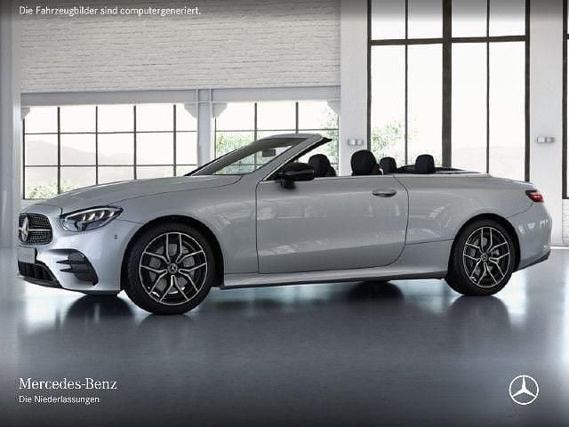 Silber Gebraucht 2022 Mercedes E200 AMG Cabrio | 48.590 € (Fairer Preis) - Bild 1/4