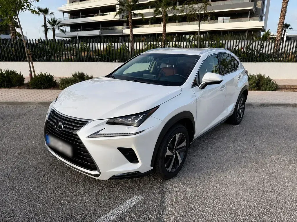 Gebraucht Lexus NX350h 155 PS (114 kW) 2018 Weiß SUV