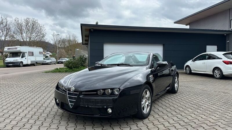 Schwarz Gebraucht 2008 Alfa Romeo Spider Exclusive Cabrio | 12.600 € (Fairer Preis) - Bild 1/4