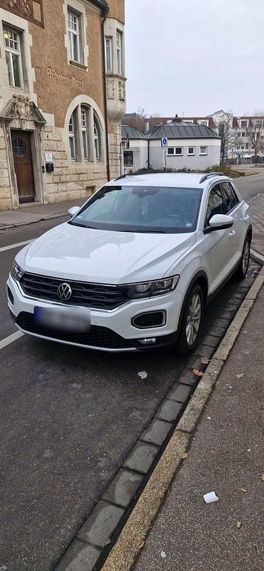 Weiß Gebraucht 2021 VW T-Roc SUV | 19.000 € - Bild 1/4